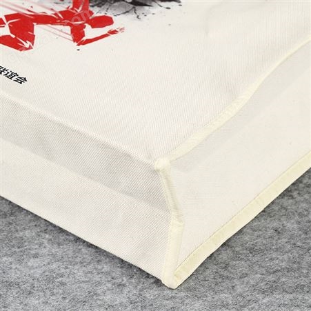 厂家供应 单肩帆布袋定制印logo 帆布包广告手提袋购物棉布袋