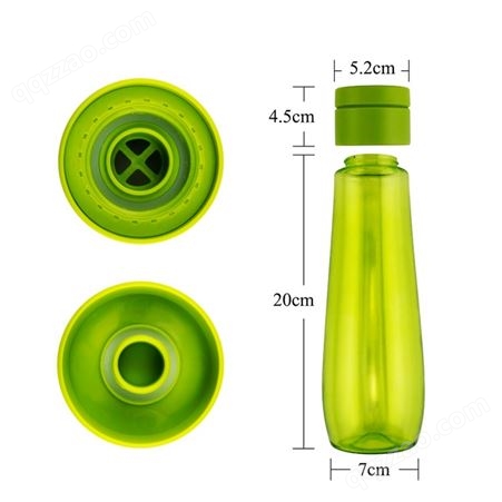tritan材质塑料水瓶可以提醒喝水的水杯提醒水杯实力工厂
