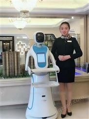 供应山东青岛蓝海酒店迎宾接待机器人